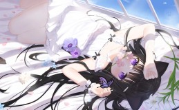 黑蝶梦境悠然午后的白色恋曲动漫壁纸